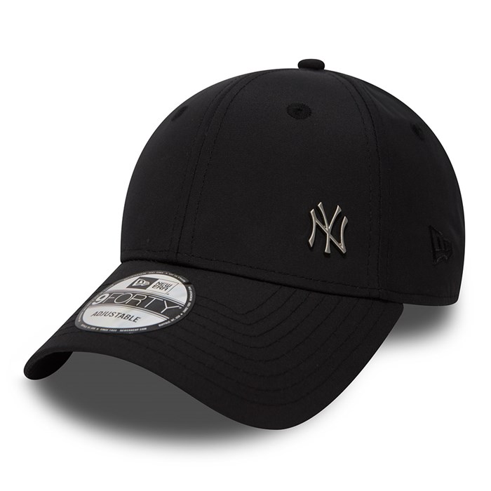 New York Yankees Flawless 9FORTY Lippis Mustat - New Era Lippikset Finland FI-426078